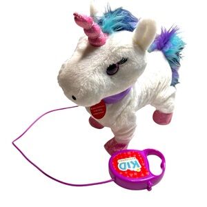 Kid Connection Interactive Walking White‎ Unicorn Toy *Working see video*